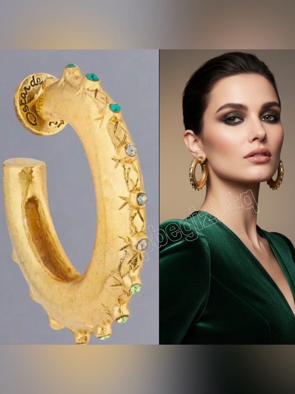 🔥🔥 ONE ITEM DEAL OSCAR DE LA RENTA Authentic Earrings Reduced Buy Now &Save